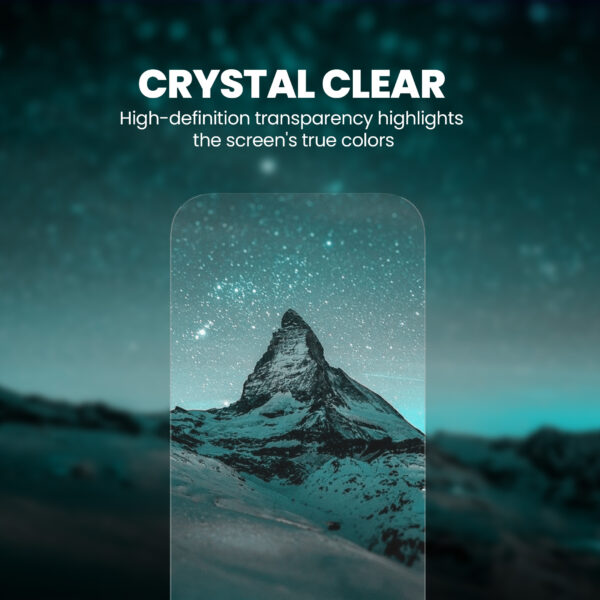 iPhone 15 Plus Premium Clear Tempered Glass - Image 3