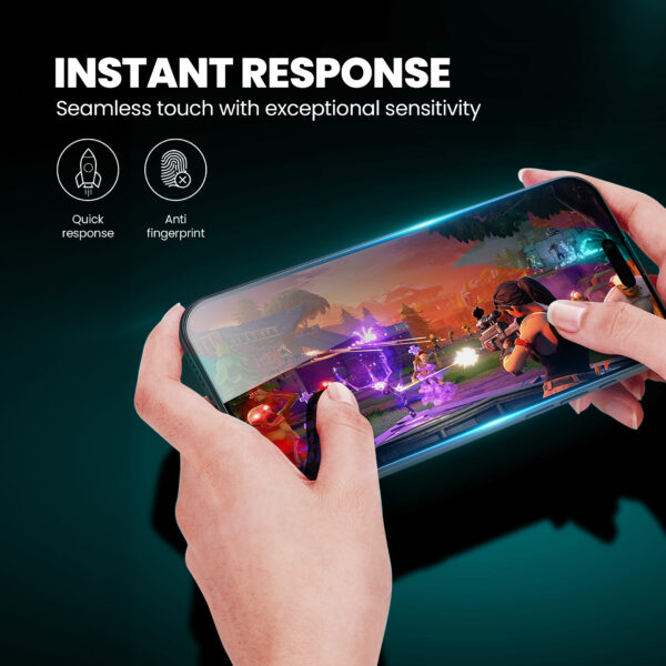 iPhone 15 Plus Premium Clear Tempered Glass - Image 5